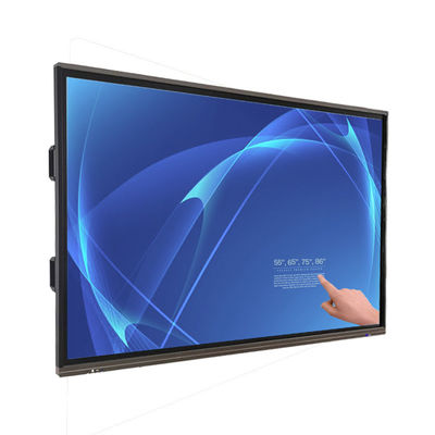 Διαδραστικός πίνακας LCD 75 86 98 ιντσών Οθόνη 4K Android OS για εκπαίδευση