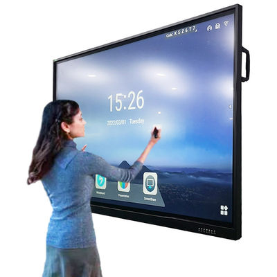 Έξυπνη διαδραστική πλακέτα με εφαρμογές Android HDMI/USB/Bluetooth/Wi-Fi Πίνακας οθόνης LED/LCD